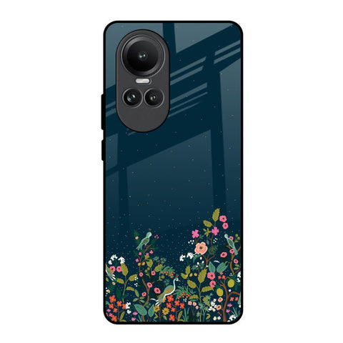 Small Garden Glossy Case For Oppo Reno10 5G