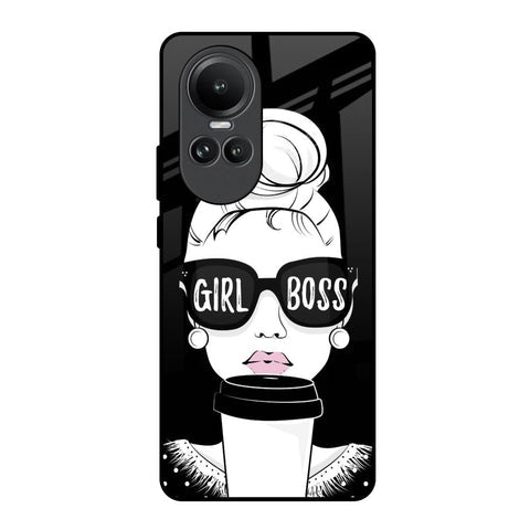 Girl Boss Glossy Case For Oppo Reno10 5G