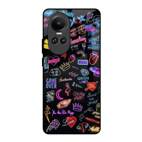 Accept The Mystery Glossy Case for Oppo Reno10 5G