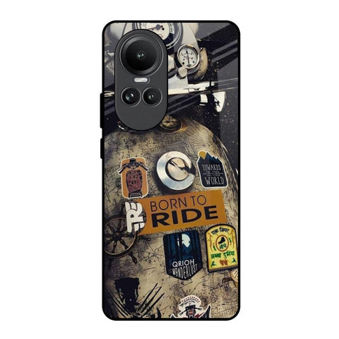 Ride Mode On Glossy Case for Oppo Reno10 5G