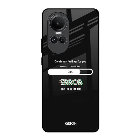 Error Glossy Case for Oppo Reno10 5G