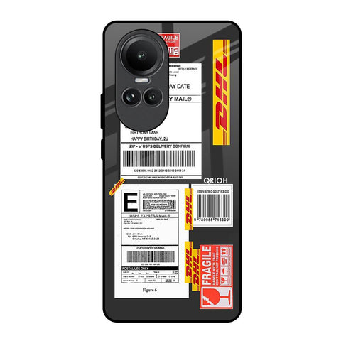 Cool Barcode Label Glossy Case For Oppo Reno10 5G