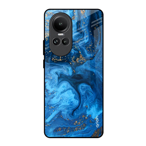 Gold Sprinkle Glossy Case for Oppo Reno10 5G