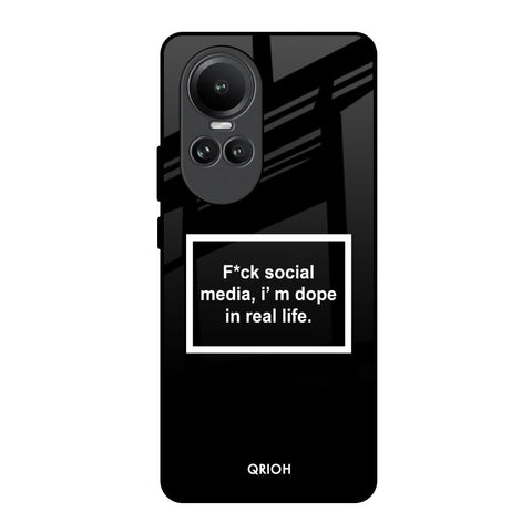 Dope In Life Glossy Case for Oppo Reno10 5G