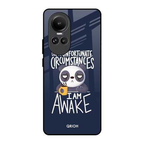 Struggling Panda Glossy Case for Oppo Reno10 5G