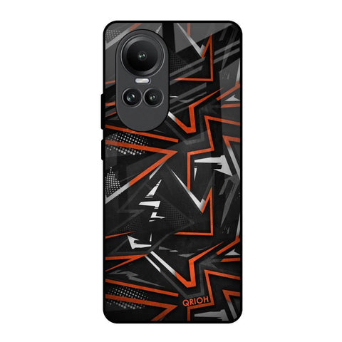 Vector Art Glossy Case for Oppo Reno10 5G