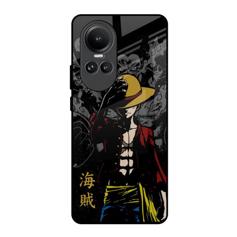 Dark Luffy Glossy Case for Oppo Reno10 5G