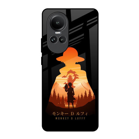 Luffy One Piece Glossy Case for Oppo Reno10 5G