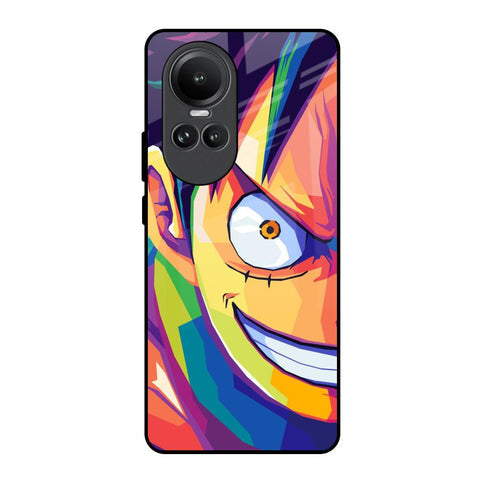 Monkey Wpap Pop Art Glossy Case for Oppo Reno10 5G