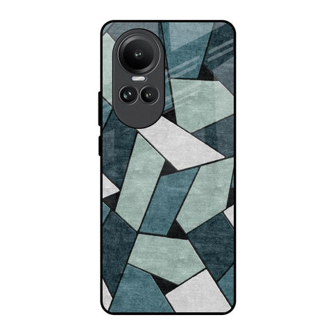 Abstact Tiles Glossy Case for Oppo Reno10 5G