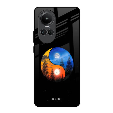 Yin Yang Balance Glossy Case for Oppo Reno10 5G