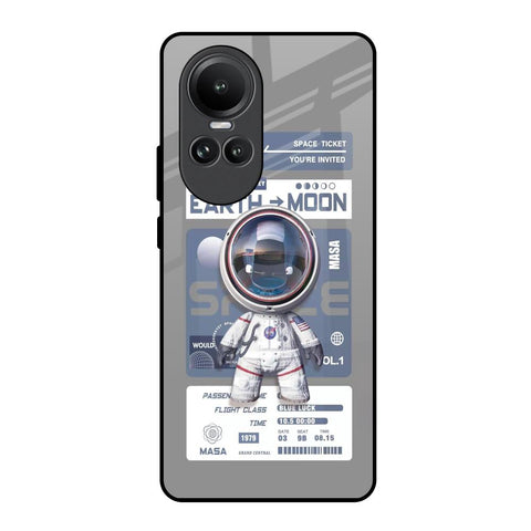 Space Flight Pass Glossy Case for Oppo Reno10 5G