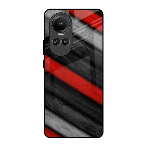 Soft Wooden Texture Glossy Case for Oppo Reno10 5G