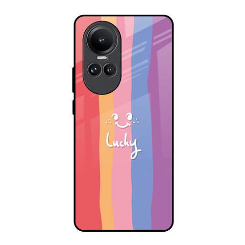 Lucky Abstract Glossy Case for Oppo Reno10 5G