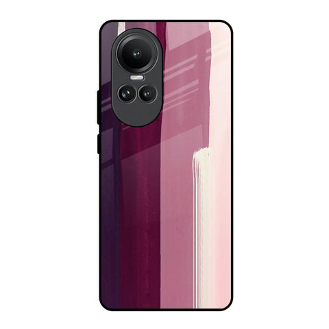 Brush Stroke Art Glossy Case for Oppo Reno10 5G