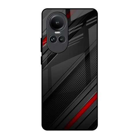 Modern Abstract Glossy Case for Oppo Reno10 5G