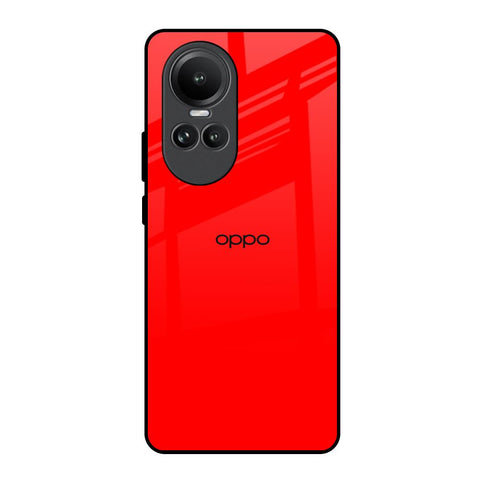 Blood Red Glossy Case for Oppo Reno10 5G