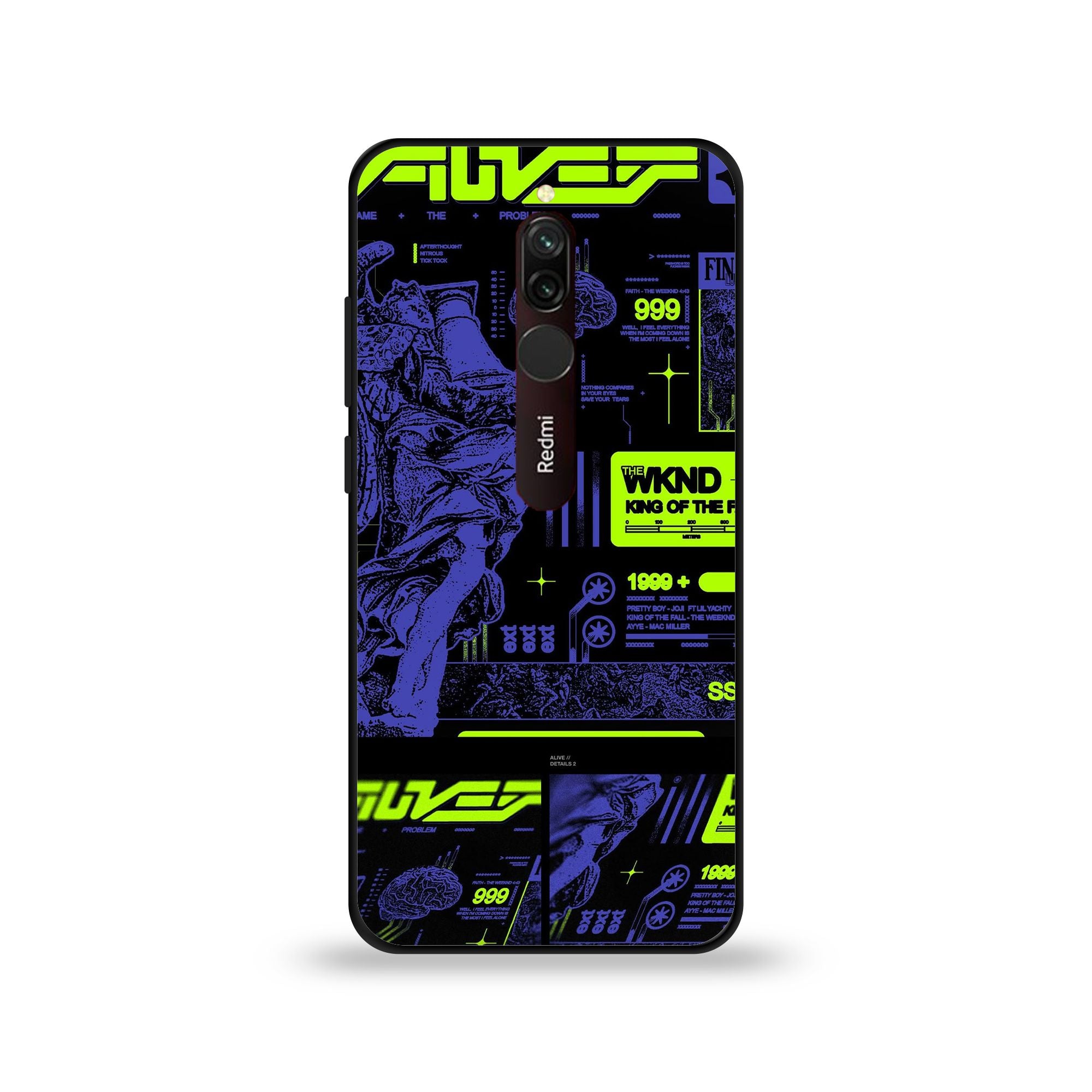 Redmi 8 - Wallpaper 084 - Premium Printed Glossy Phone Case