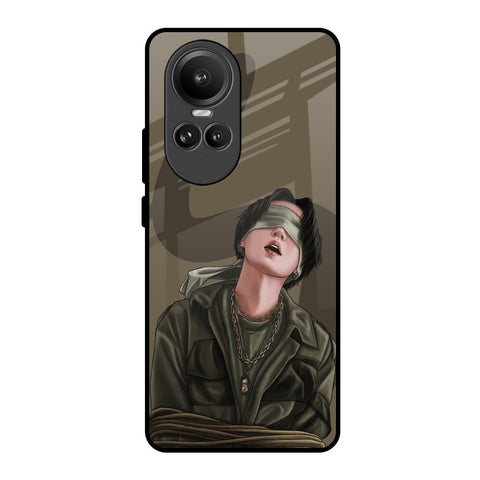 Blind Fold Glossy Case for Oppo Reno10 Pro 5G