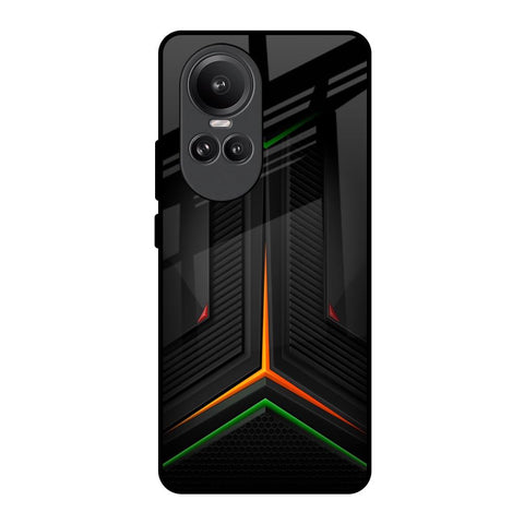 Modern Ultra Chevron Glossy Case for Oppo Reno10 Pro 5G