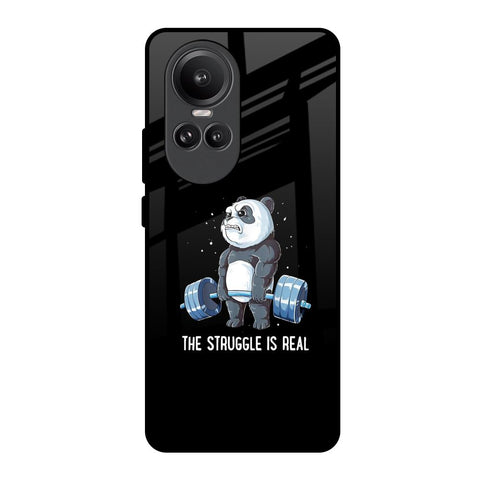 Real Struggle Glossy Case for Oppo Reno10 Pro 5G