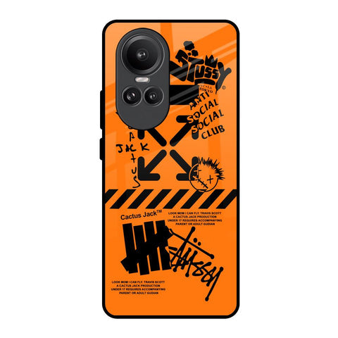 Anti Social Club Glossy Case for Oppo Reno10 Pro 5G