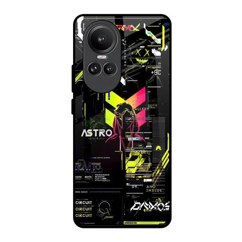 Astro Glitch Glossy Case for Oppo Reno10 Pro 5G