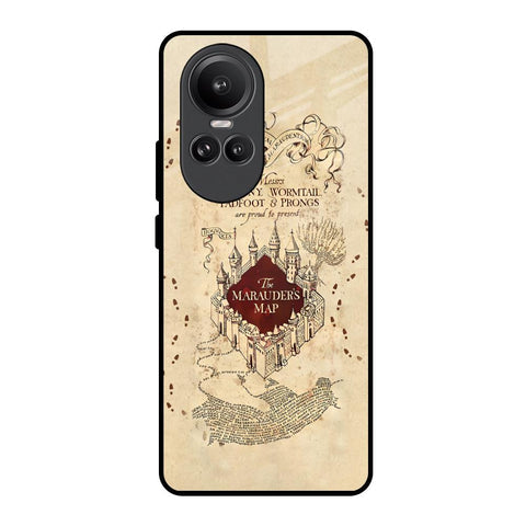 Magical Map Glossy Case for Oppo Reno10 Pro 5G