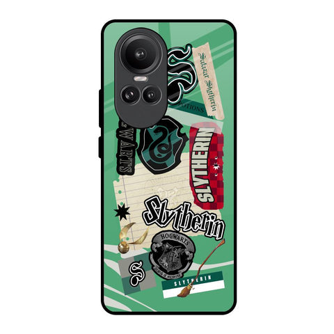 Slytherin Glossy Case for Oppo Reno10 Pro 5G