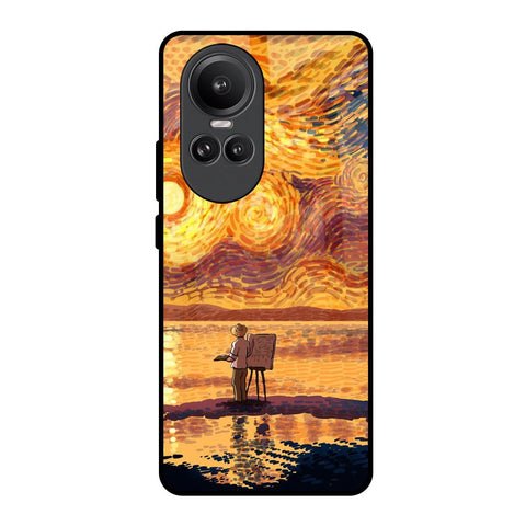 Sunset Vincent Glossy Case for Oppo Reno10 Pro 5G