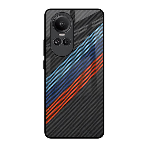 Carbon Inspired Glossy Case for Oppo Reno10 Pro 5G