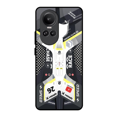 Car Enthusiast Glossy Case for Oppo Reno10 Pro 5G