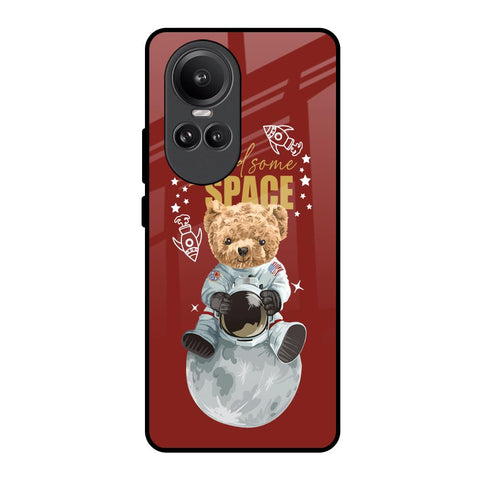 Astronaut Bear Glossy Case for Oppo Reno10 Pro 5G
