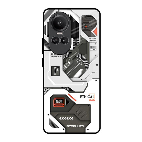 Explore Circuit Glossy Case for Oppo Reno10 Pro 5G