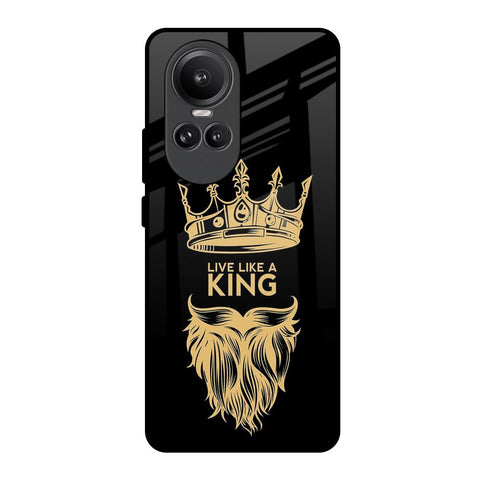 King Life Glossy Case For Oppo Reno10 Pro 5G