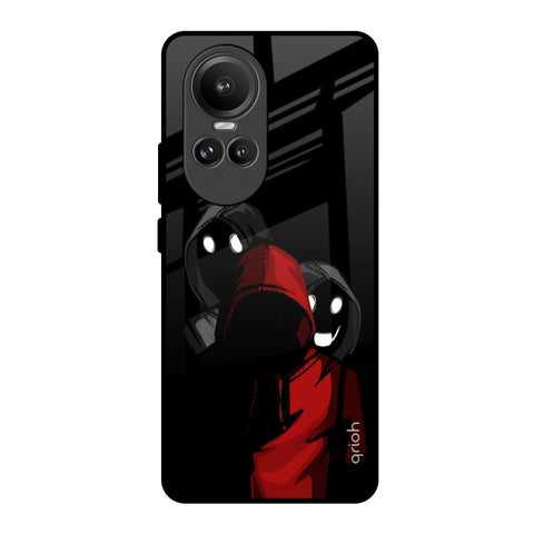 Shadow Character Glossy Case for Oppo Reno10 Pro 5G