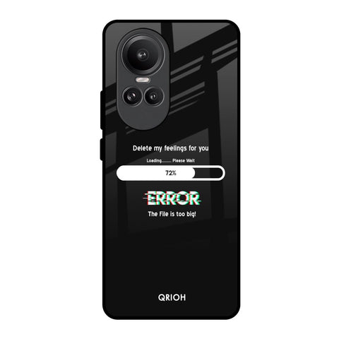 Error Glossy Case for Oppo Reno10 Pro 5G