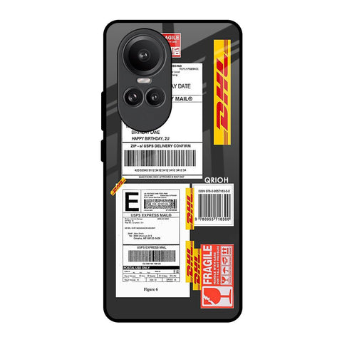 Cool Barcode Label Glossy Case For Oppo Reno10 Pro 5G