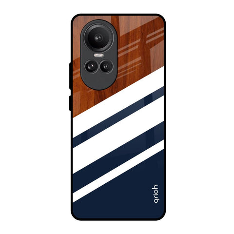 Bold Stripes Glossy Case for Oppo Reno10 Pro 5G