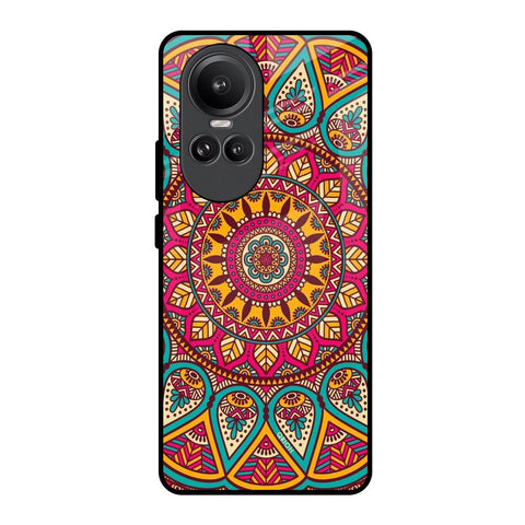 Elegant Mandala Glossy Case for Oppo Reno10 Pro 5G