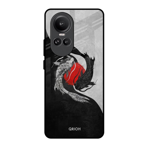 Japanese Art Glossy Case for Oppo Reno10 Pro 5G