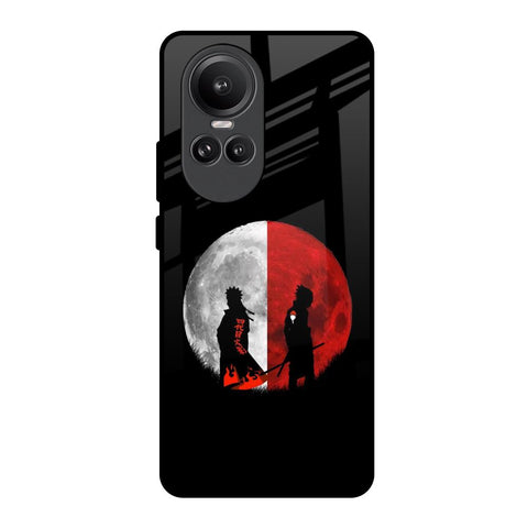 Anime Red Moon Glossy Case for Oppo Reno10 Pro 5G