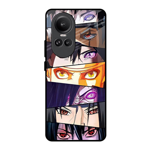 Anime Eyes Glossy Case for Oppo Reno10 Pro 5G