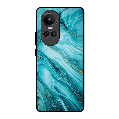 Ocean Marble Glossy Case for Oppo Reno10 Pro 5G