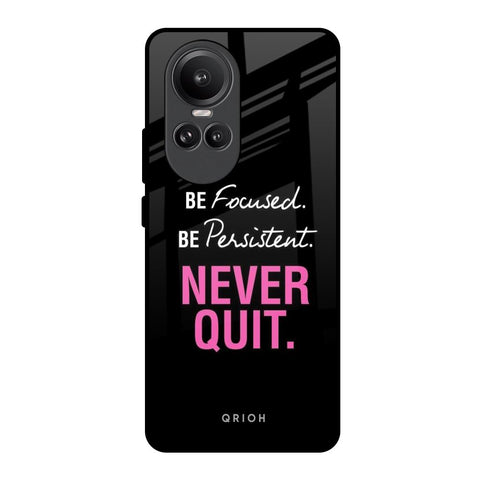 Be Focused Glossy Case for Oppo Reno10 Pro 5G