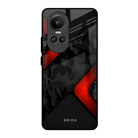 Modern Camo Abstract Glossy Case for Oppo Reno10 Pro 5G