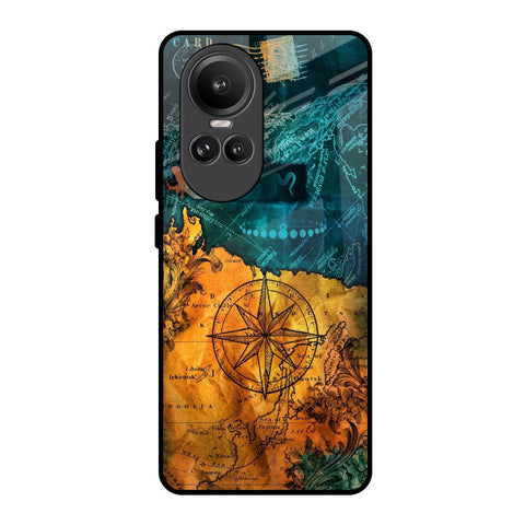Architecture Map Glossy Case for Oppo Reno10 Pro 5G