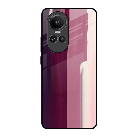 Brush Stroke Art Glossy Case for Oppo Reno10 Pro 5G
