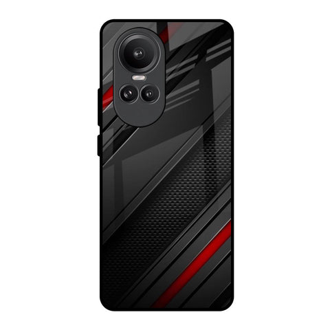 Modern Abstract Glossy Case for Oppo Reno10 Pro 5G
