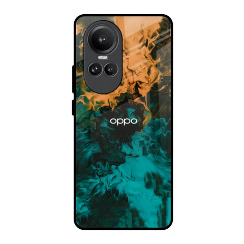 Watercolor Wave Glossy Case for Oppo Reno10 Pro 5G